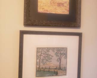 Margaret Whittemore's print of Coronado Heights.
