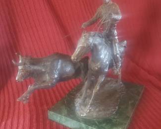 Charlie Russell bronze.