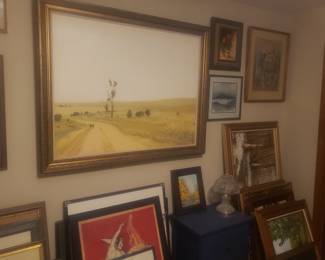 Super large Frank McCoy oil!