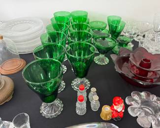 Green stemware has been pulled, sorry. 