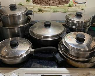 15 piece Saladmaster cookware set