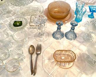 Various glassware 