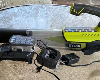 Ryobi battery operated blower