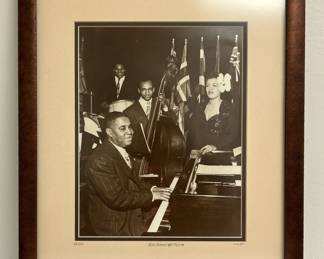 Billie Holiday & Art Tatum Certified Photo