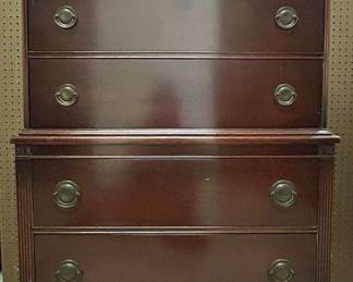 Uhuru Furniture 1940s Mahogany Chest of Drawers