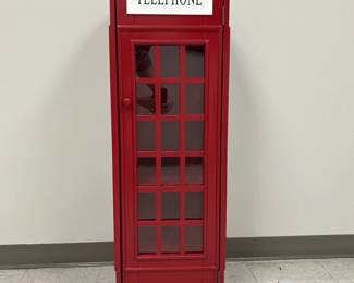 Telephone Box Shelves w/ Books