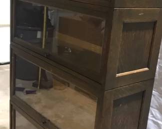 6pc. Antique Globe Wernicke Barrister Bookcase