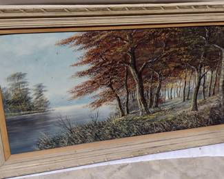 Forrest Landscape Acrylic Painting