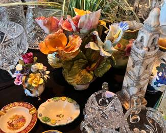 Limoges, waterford baccarat 