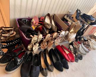 Tons of shoes