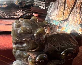 Lots of beautiful Asian decor