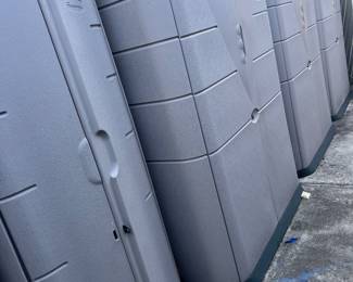 4 patio/garage/storage sheds