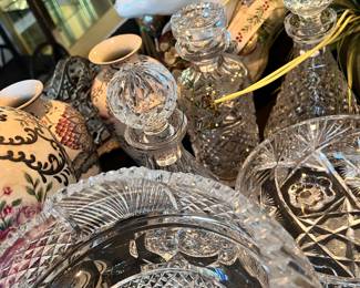 AmericN Brilliant. FOSTORIA, Princess House etc