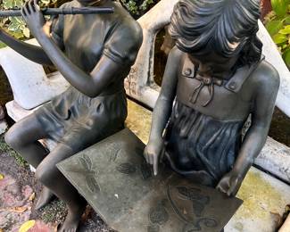 Boy n girl in learning mode