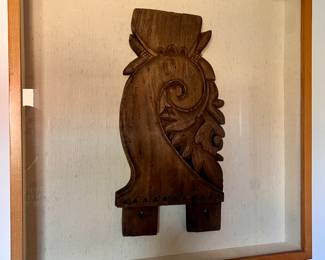 Love these MCM Wood blocks in shadow boxes