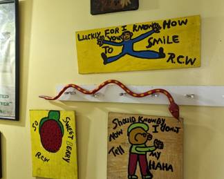 Ruby Williams outsider paintings