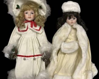 Vintage Christmas Dolls