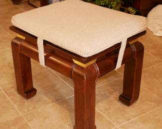 Ottoman with Cushion Top