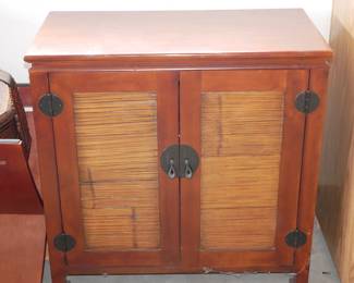 Pine & Bamboo Cabinet