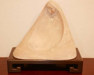 1983 Acoma Austin Prod Clay "La Madre" Native Mother & Child Sculpture