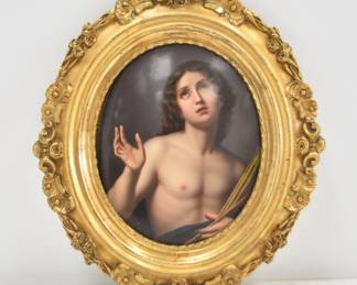 KPM PORCELAIN PLAQUE 