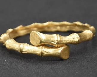 GOLD BAMBOO BRACELET 