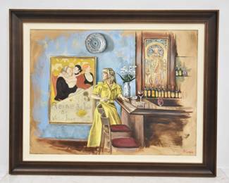 HARRY MCCORMICK OIL ON CANVAS 