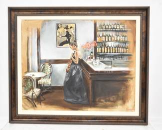 HARRY MCCORMICK OIL ON CANVAS 