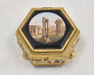 MICRO MOSAIC PIETRA DURA BOX 