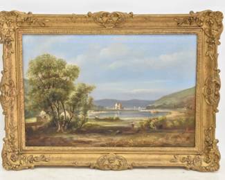 HORATIO MMCCULLOCH SCOTTISH OIL ON CANVAS 