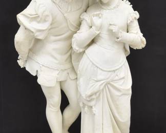 PASQUALE ROMANELLI 45" TALL MARBLE 