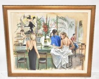 SELECTION OF HARRY McCORMICK OIL ON CANVAS 