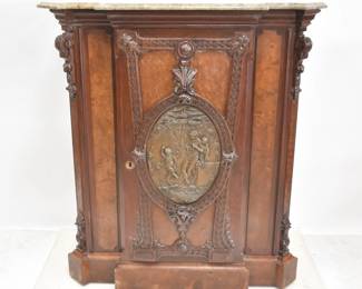 WALNUT COMMODE 