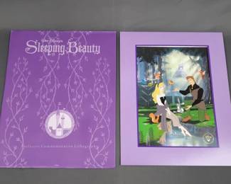 Sleeping Beauty Lithograph