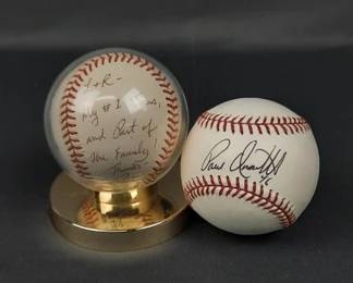 Signed Baseballs 