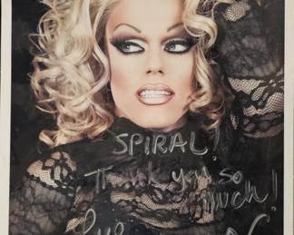 Spiral Bar Signed Drag Queen Posters