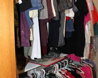 Most clothing still available dresses all sold