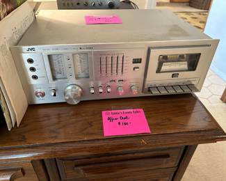JVC Receiver/cassette deck