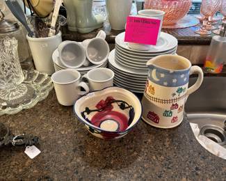 Dansk White dish set