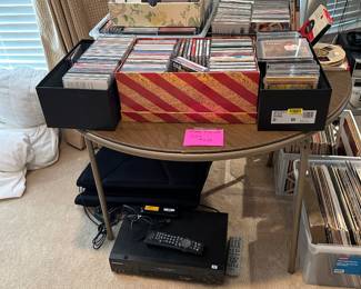 Tons of CD's LP's