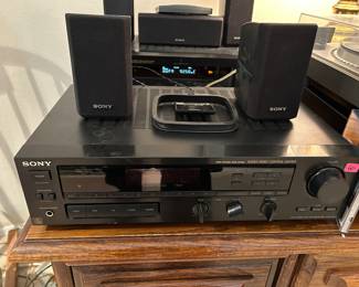Sony Receiver, Audio Speaker Set
