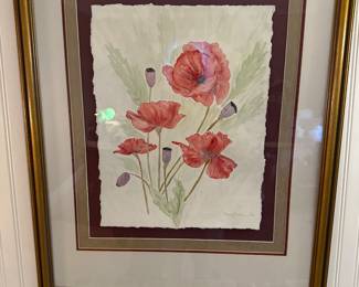 Original watercolor by Holland, artist, Nancy Emerson