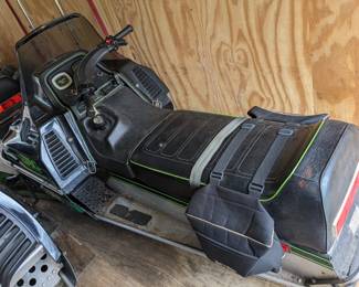 Trailer & (4) Snowmobiles Sold Together (Snowmobiles do not run. The carburetors need to bee cleaned. The last time they were used was 2006)