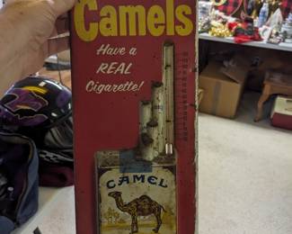 Vintage Camels Sign