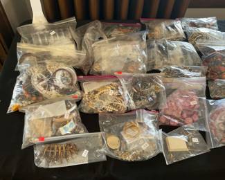BAGS OF JEWELRY