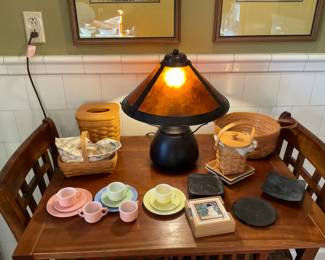 THE3 TABLE AND CHAIRS ARE NOT FOR SALE.