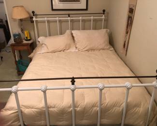Victorian Antique Iron Bed
