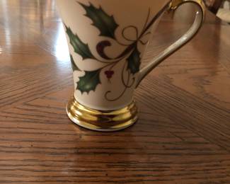 Lenox Christmas Mugs total of 3