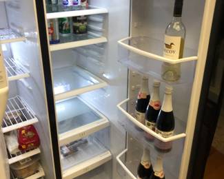 Black side by side Elite Refridgerator