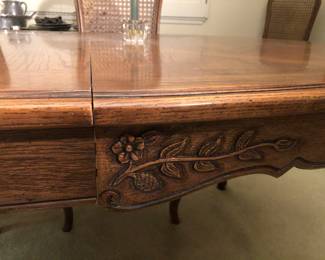 Great detail on Dining Table